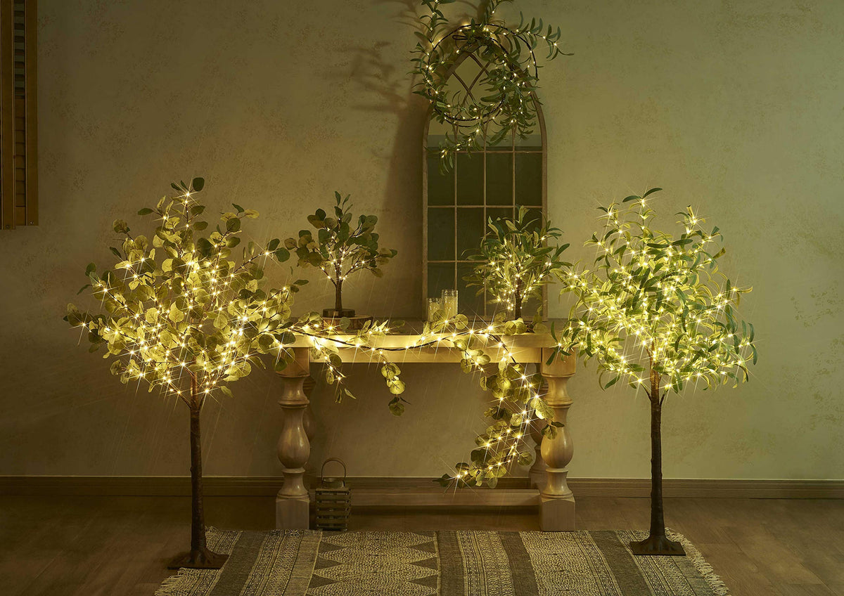Hairui Weidenrebe Baum Lichter mit Timer 180CM 48LEDs Zweige mit LED Beleuchtung Lichterketten Lichterbaum Batteriebetrieben für Weihnachten Wohndekoration
