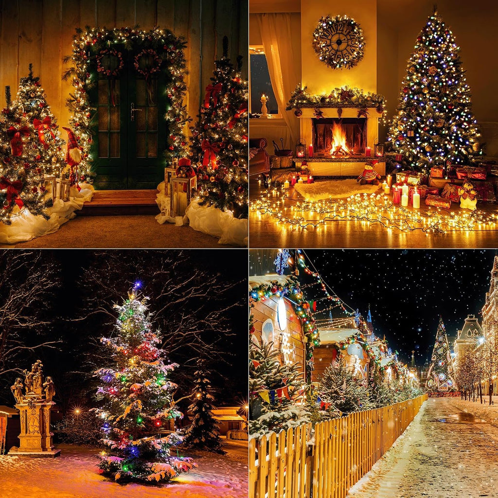 MAGGIFT LED Lichterkette Weihnachtsbaum Außen, 80m 800 LED Lichterketten mit Stecker&Fernbedienung&Timer, Aussen Innen Wasserdicht Lichterkette Tannenbaum Warmweiß für Weihnachtsbeleuchtung Deko