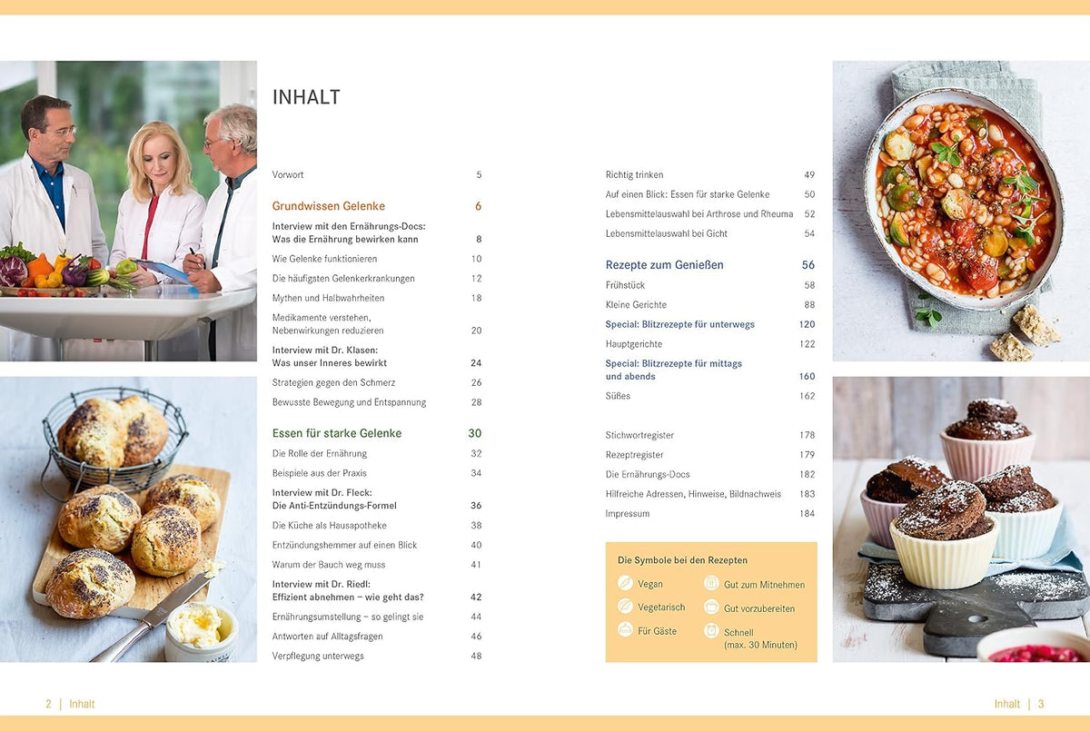 Die Ernährungs-Docs – Starke Gelenke: Die besten Ernährungsstrategien bei Rheuma, Arthrose, Gicht & Co. - Mit über 60 Rezepten | SPIEGEL Bestseller