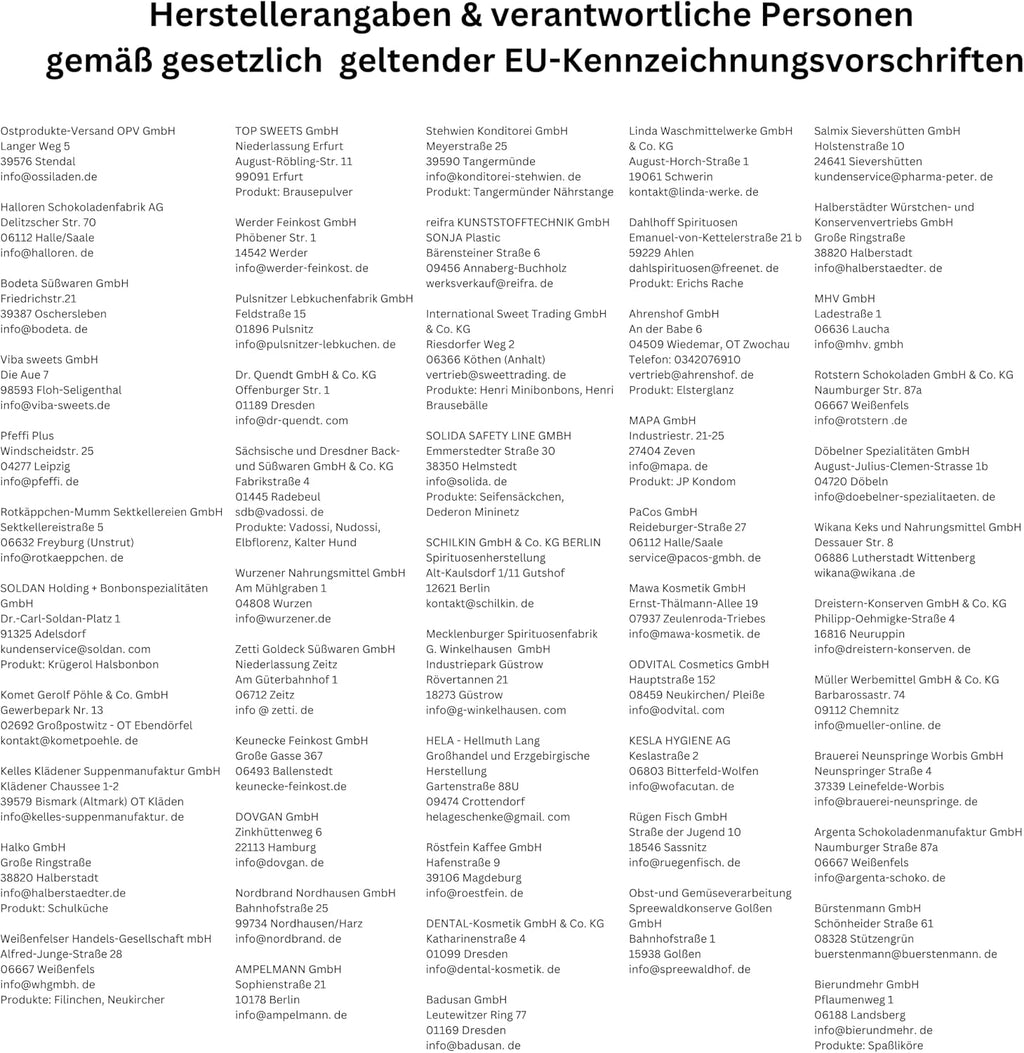 Adventskalender mit 24 Ostprodukten - 24x DDR Spezialitäten & Ostalgie 2026